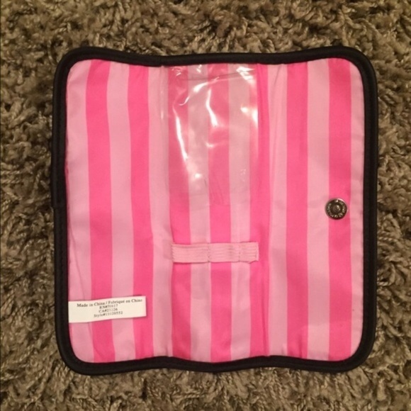 Victoria’s Secret y2k Black Travel Makeup Brush Case - Picture 2 of 8